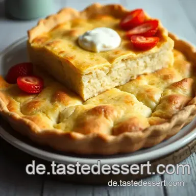 Veganer Käsekuchen? Einfach & Lecker mit Sojajoghurt! Rezeptkarte