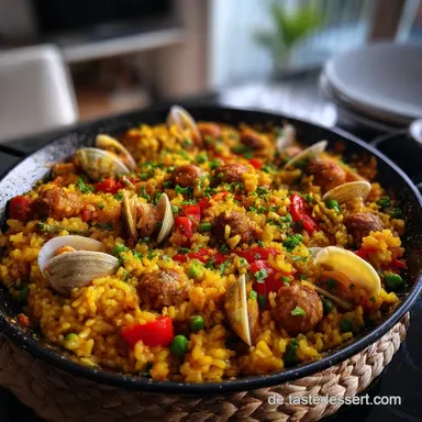 Veganes Paella Rezept Einfach Paella Ohne Fleisch: In 45 Min Rezeptkarte