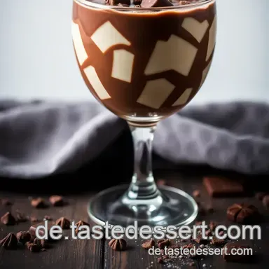 Verführerischer Kinderschokolade Likör: Ein Schokoladentraum im Glas Rezeptkarte