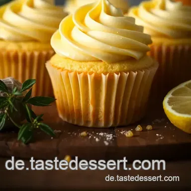 Saftige Zitronen Cupcakes mit Mascarpone - Rezept vom Profi! Rezeptkarte