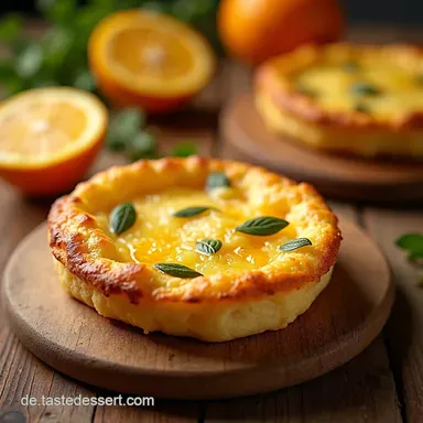 Mini Lemon Cheesecakes Mein einfaches Rezept f&uuml;r K&auml;sekuchen Gl&uuml;ck Rezeptkarte