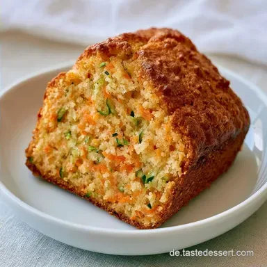 Zucchini-M&ouml;hren-Kuchen mit Honig
