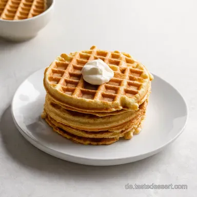 Zuckerfreie Waffeln: Sonntagsfreude ohne Zucker! Rezeptkarte