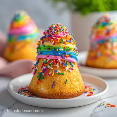 Zuckert&uuml;ten-Torte f&uuml;r 14 Portionen mit Samtigem Abschluss Rezeptkarte