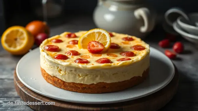 Himmlischer Käsekuchen mit fruchtiger Note