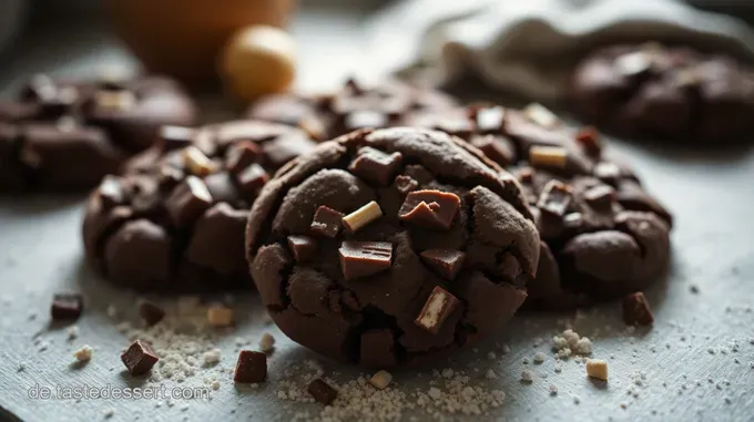 Köstliche Schoko Cookies – Ein Genuss für Schokoladenliebhaber Köstliche Schoko Cookies – Ein Genuss für Naschkatzen