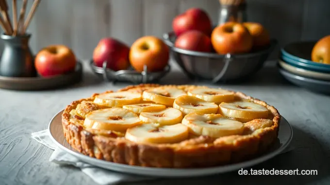 Saftiger veganer Apfelkuchen – Ein Stück Herbst auf dem Teller!