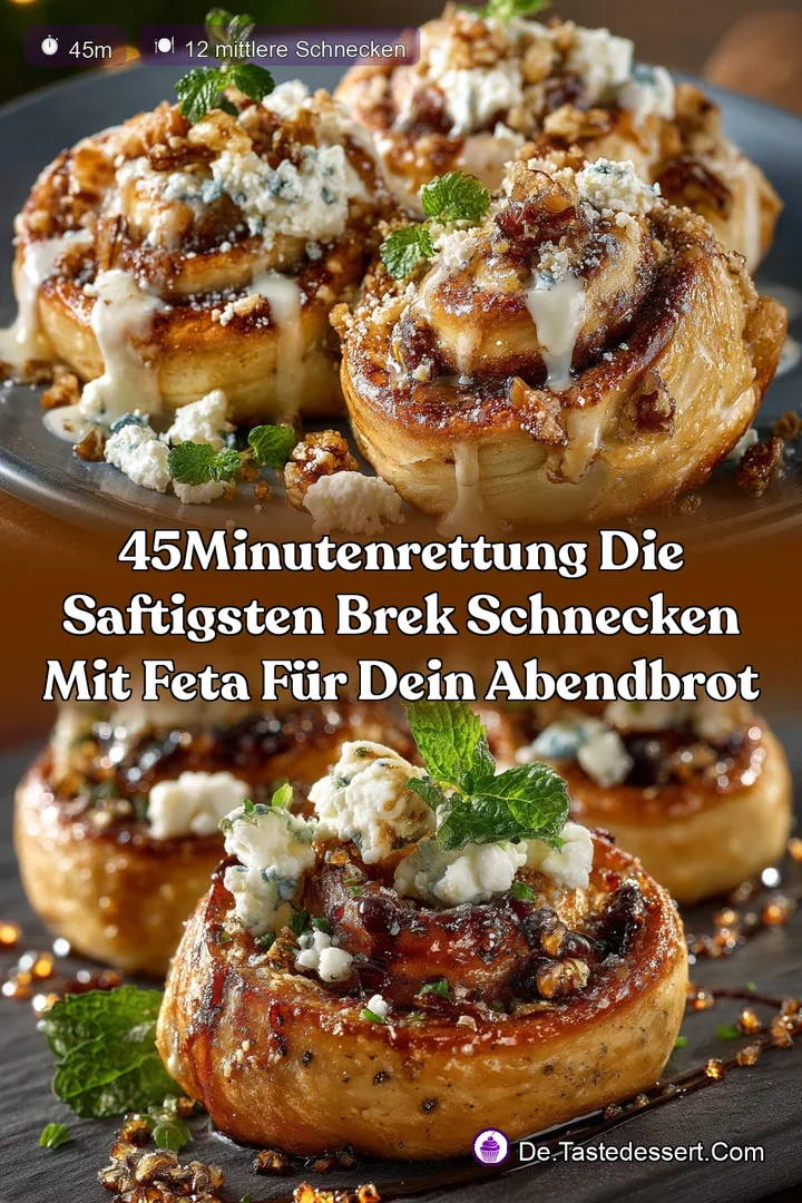 45MinutenRettung Die saftigsten Brek Schnecken mit Feta f&uuml;r dein Abendbrot