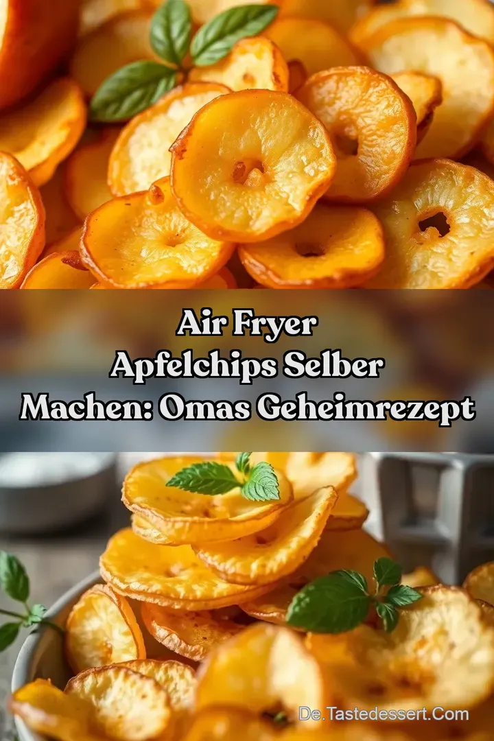 Air Fryer Apfelchips selber machen: Omas Geheimrezept