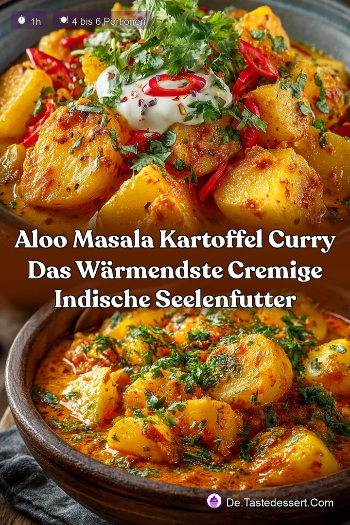 Aloo Masala Kartoffel Curry Das w&auml;rmendste cremige indische Seelenfutter