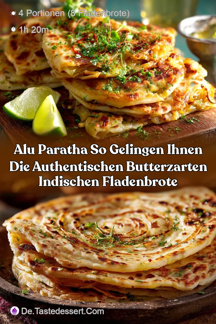 Alu Paratha So gelingen Ihnen die authentischen butterzarten indischen Fladenbrote
