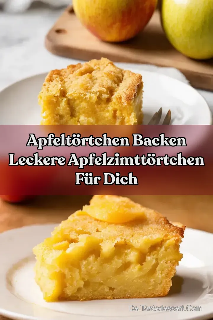 Apfeltörtchen backen Leckere ApfelZimtTörtchen für dich