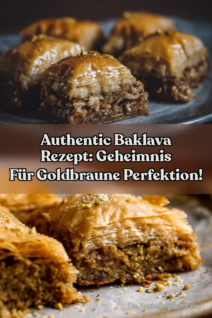 Authentic Baklava Rezept: Geheimnis für goldbraune Perfektion!