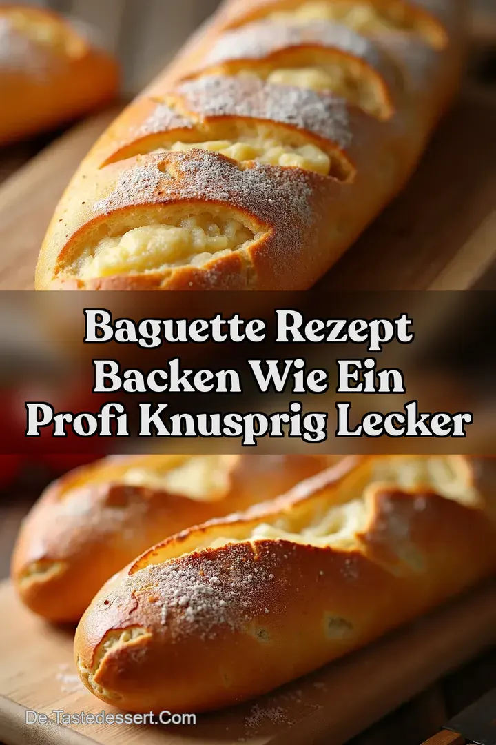 Baguette Rezept Backen wie ein Profi Knusprig Lecker