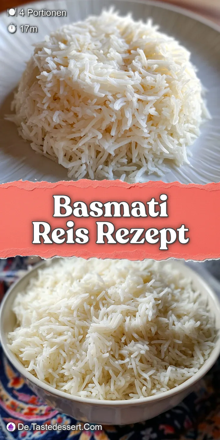 Close-up of steamy basmati rice. Each grain is distinct and delicate, with a soft sheen suggesting light fluffiness and su...