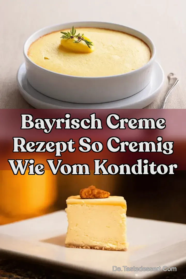 Bayrisch Creme Rezept So cremig wie vom Konditor