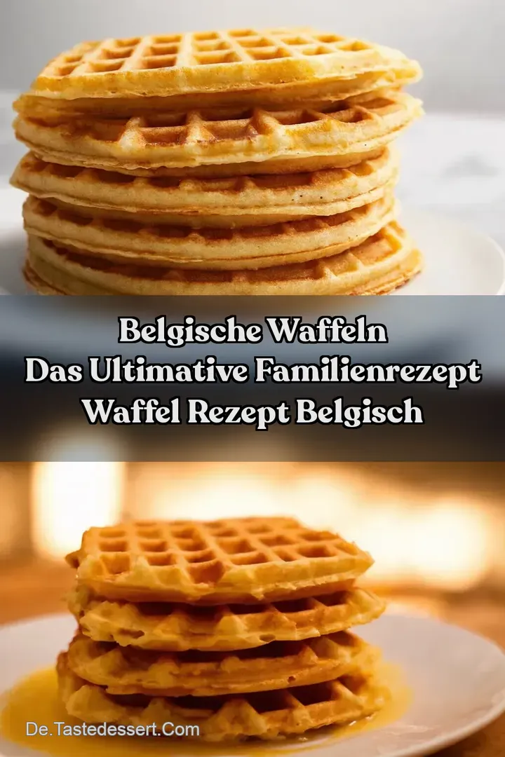 Belgische Waffeln Das ultimative FamilienRezept Waffel Rezept Belgisch