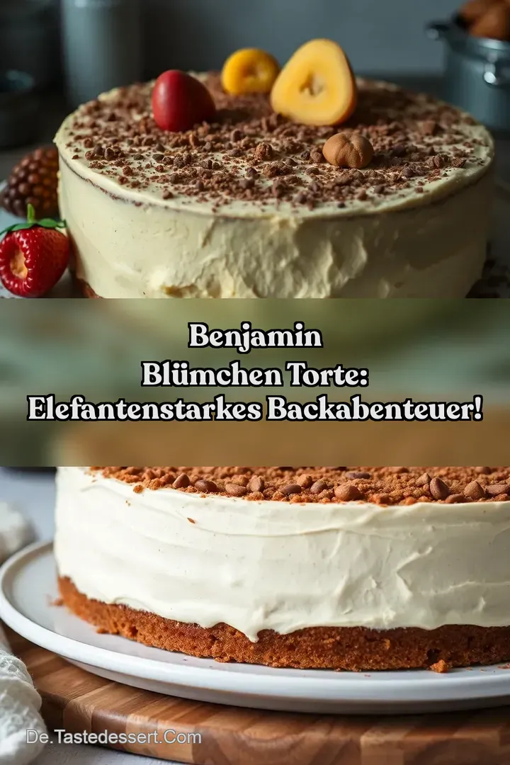 Benjamin Blümchen Torte: Elefantenstarkes Backabenteuer!