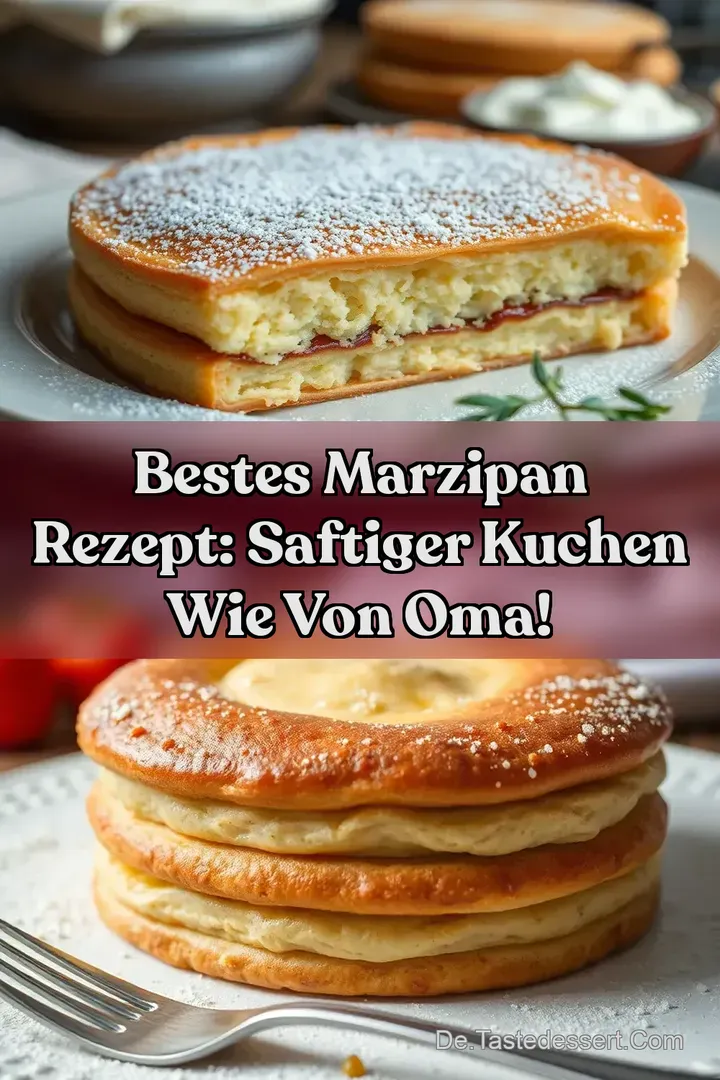 Bestes Marzipan Rezept: Saftiger Kuchen wie von Oma!