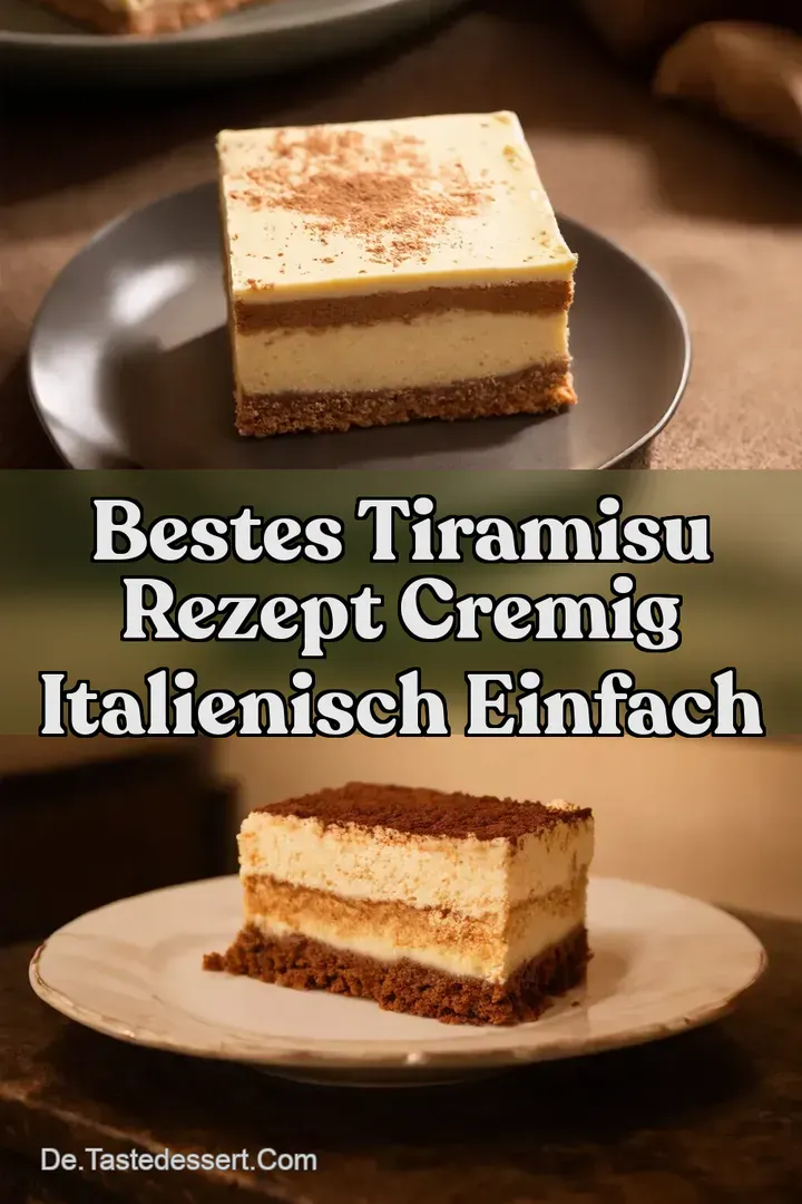 Bestes Tiramisu Rezept Cremig Italienisch Einfach