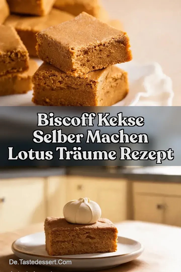 Biscoff Kekse Selber Machen Lotus Tr&auml;ume Rezept