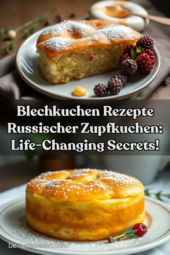 Blechkuchen Rezepte Russischer Zupfkuchen: Life-Changing Secrets!