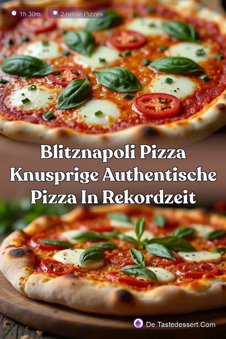 BlitzNapoli Pizza Knusprige authentische Pizza in Rekordzeit