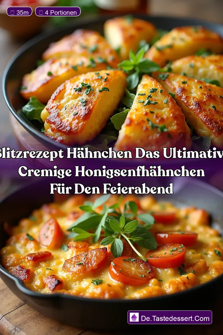 Blitzrezept H&auml;hnchen Das Ultimative Cremige HonigSenfH&auml;hnchen f&uuml;r den Feierabend