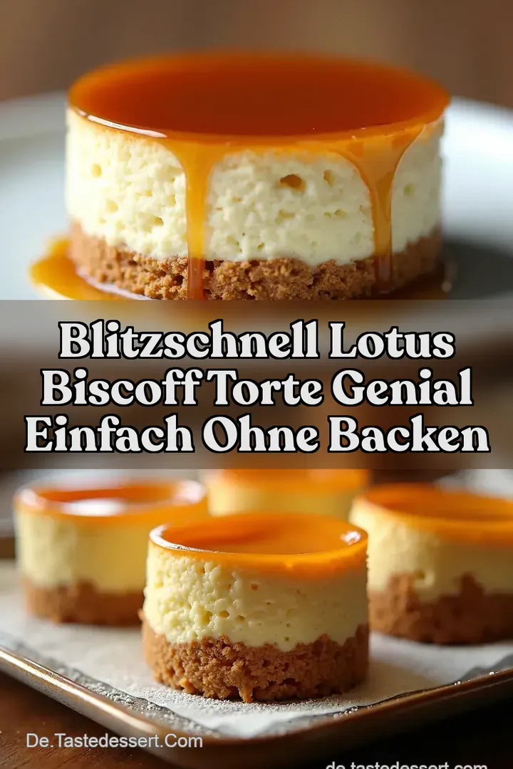 Blitzschnell Lotus Biscoff Torte Genial Einfach ohne Backen