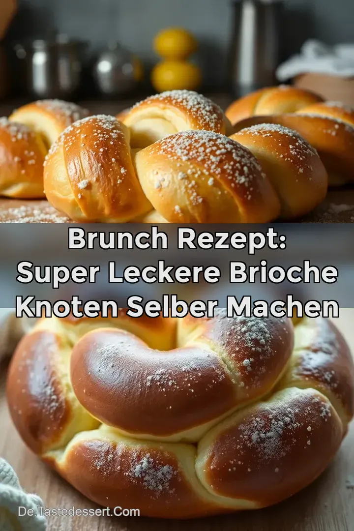 Brunch Rezept: Super Leckere Brioche Knoten Selber Machen
