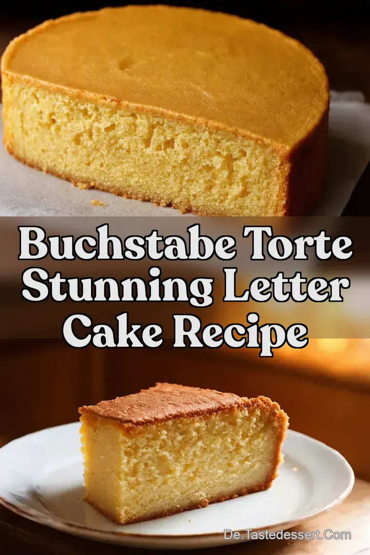 Buchstabe Torte Stunning Letter Cake Recipe