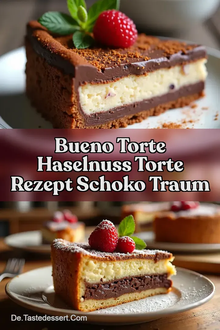 Bueno Torte Haselnuss Torte Rezept Schoko Traum