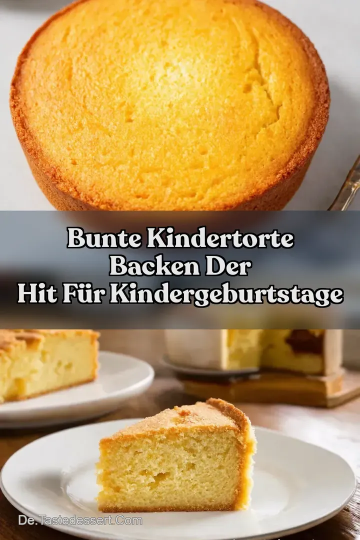 Bunte Kindertorte Backen Der Hit f&uuml;r Kindergeburtstage