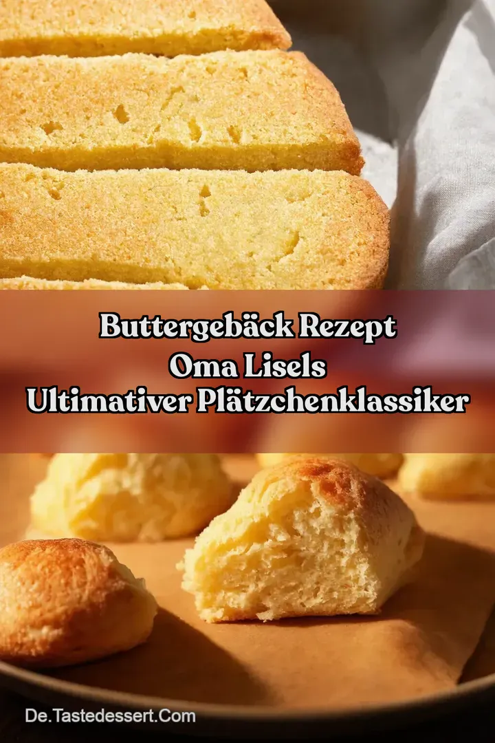 Buttergebäck Rezept Oma Lisels Ultimativer PlätzchenKlassiker
