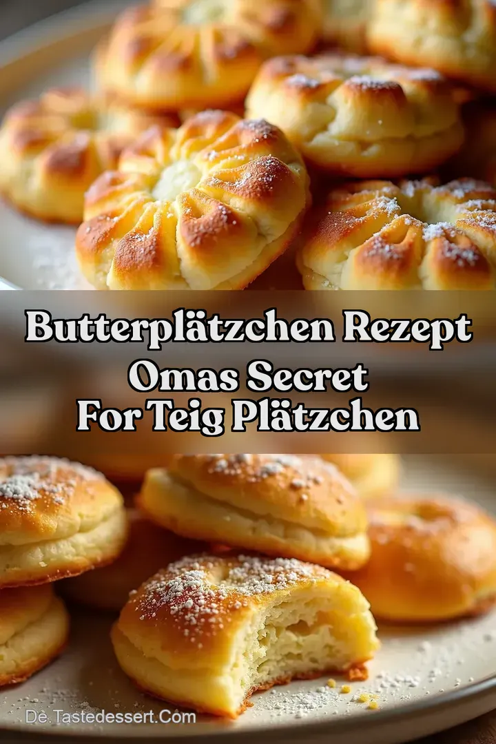 Butterpl&auml;tzchen Rezept Omas Secret for Teig Pl&auml;tzchen