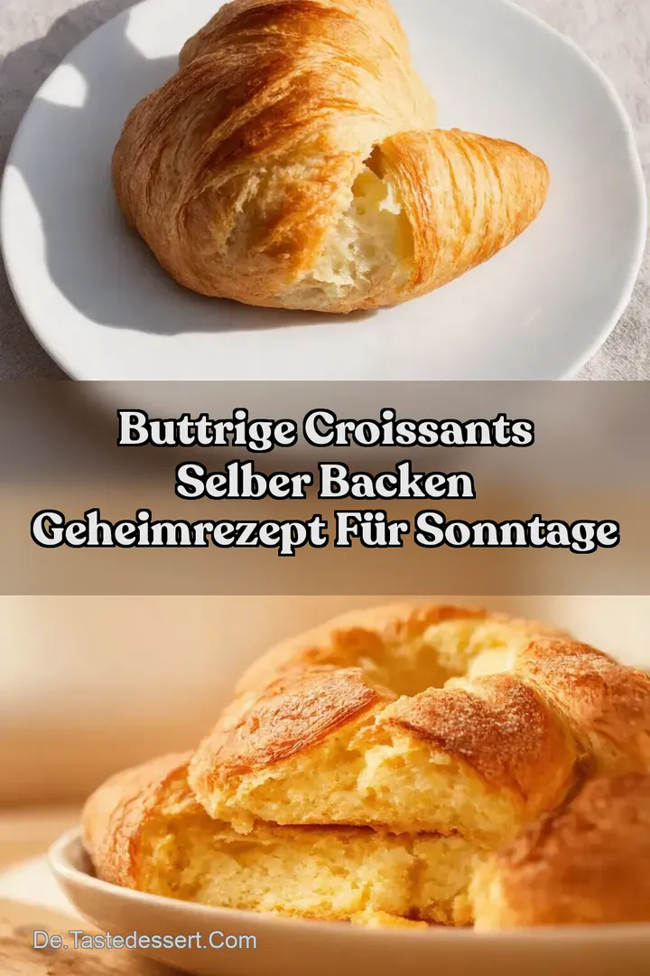 Buttrige Croissants Selber Backen Geheimrezept für Sonntage