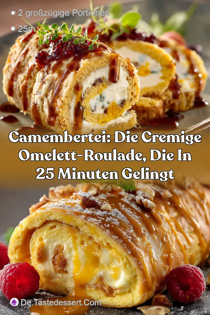 CamembertEi: Die cremige Omelett-Roulade die in 25 Minuten gelingt