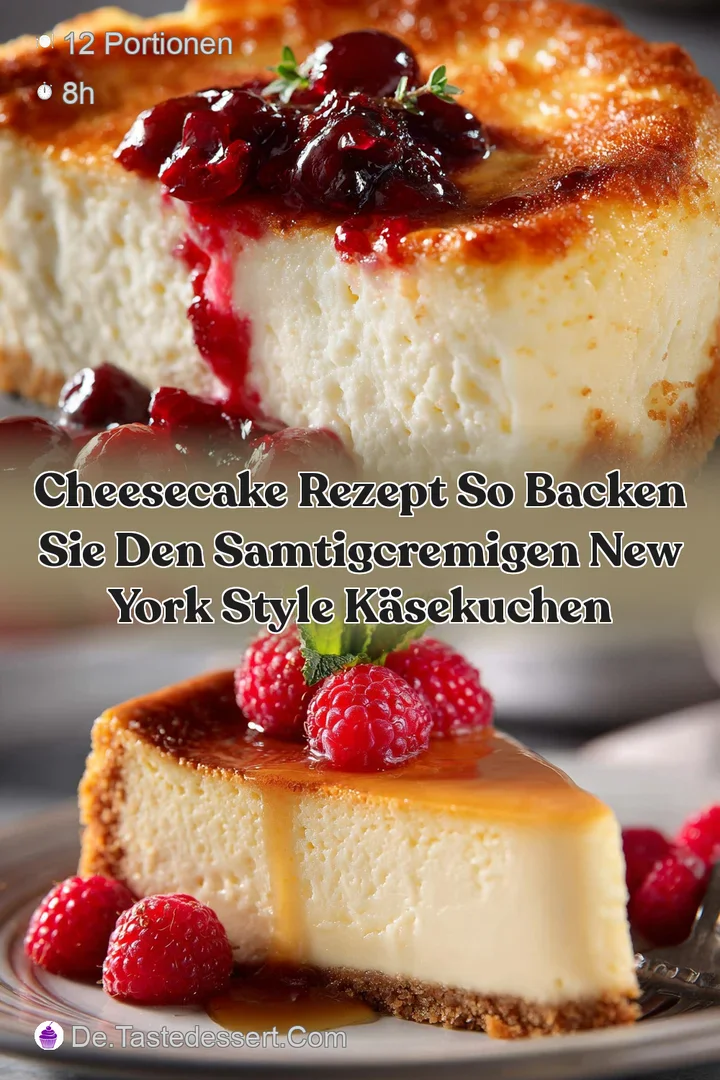 Cheesecake Rezept So backen Sie den samtigcremigen New York Style K&auml;sekuchen