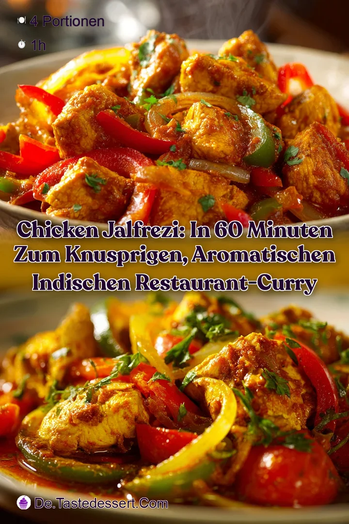 Chicken Jalfrezi: In 60 Minuten zum knusprigen aromatischen indischen Restaurant-Curry