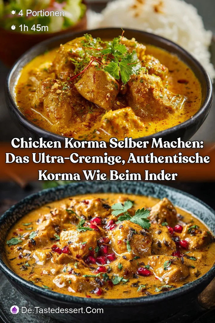 Chicken Korma selber machen: Das ultra-cremige authentische Korma wie beim Inder