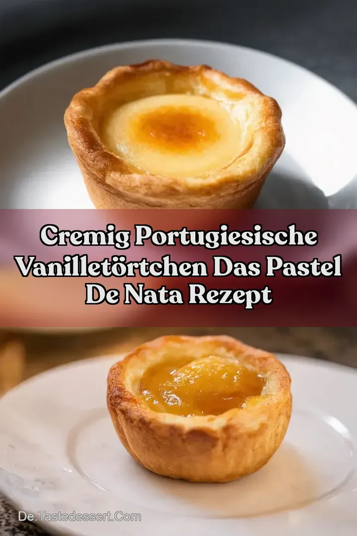 Cremig Portugiesische Vanillet&ouml;rtchen Das Pastel de Nata Rezept
