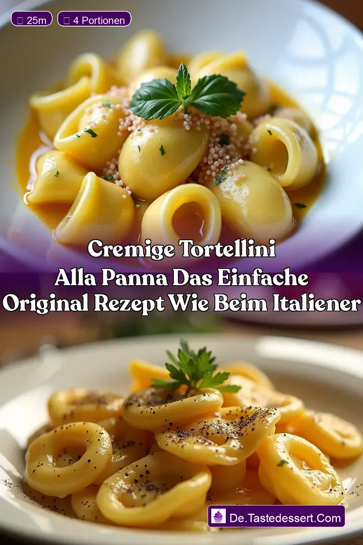 Cremige Tortellini Alla Panna Das Einfache Original Rezept Wie Beim Italiener