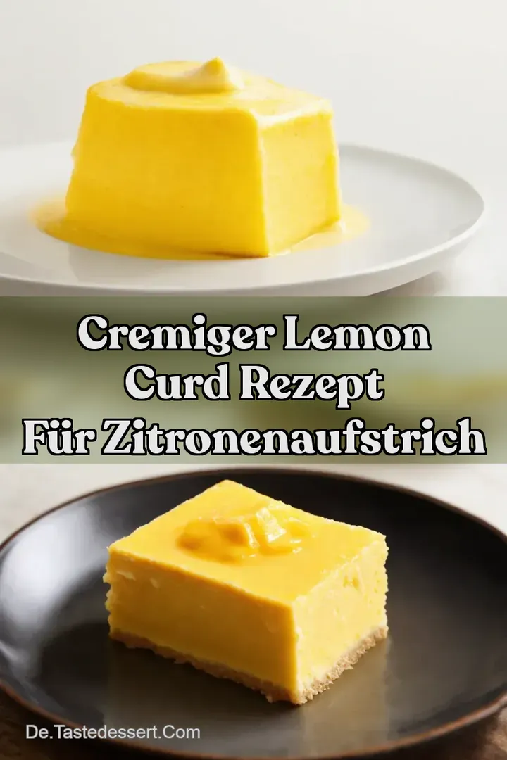 Cremiger Lemon Curd Rezept für Zitronenaufstrich