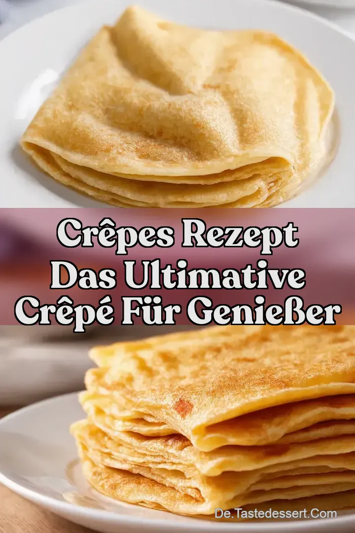 Cr&ecirc;pes Rezept Das ultimative Cr&ecirc;p&eacute; f&uuml;r Genie&szlig;er