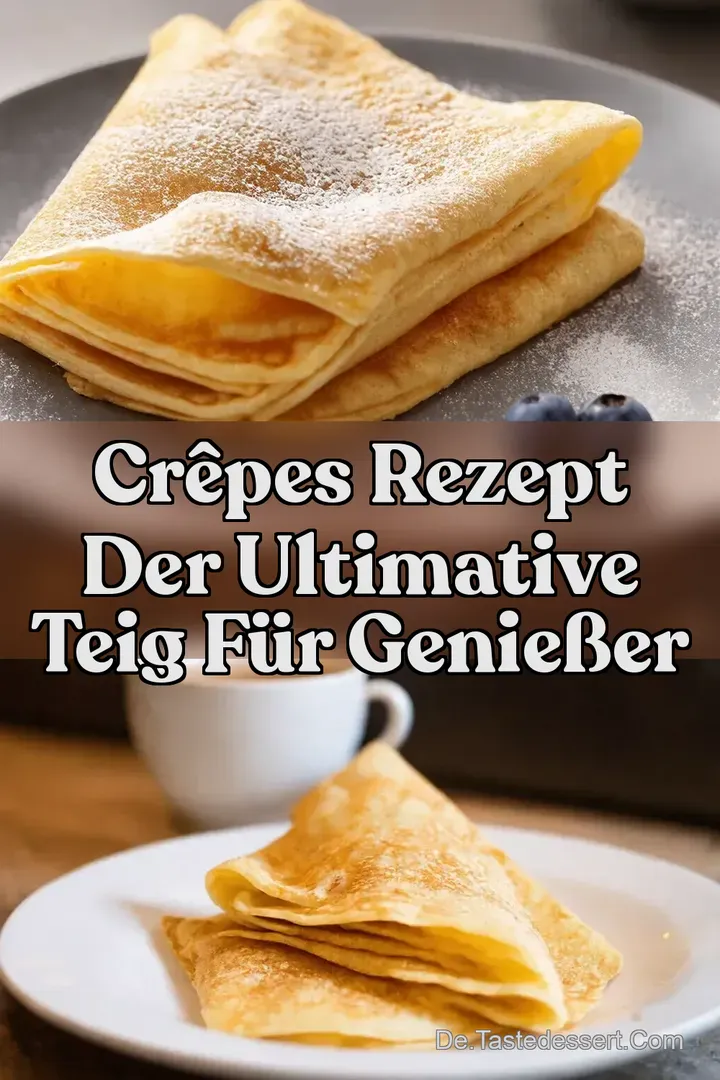Cr&ecirc;pes Rezept Der ultimative Teig f&uuml;r Genie&szlig;er