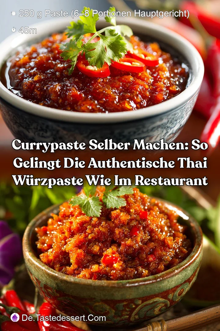 Currypaste selber machen: So gelingt die authentische Thai W&uuml;rzpaste wie im Restaurant