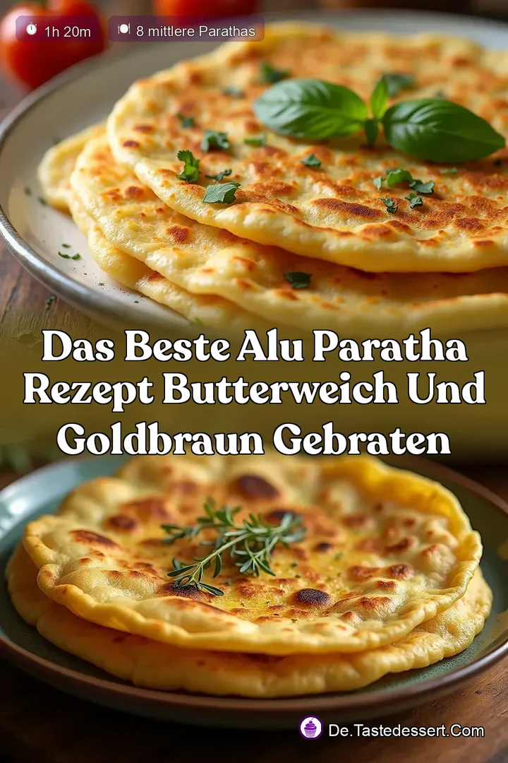 Das beste Alu Paratha Rezept Butterweich und goldbraun gebraten