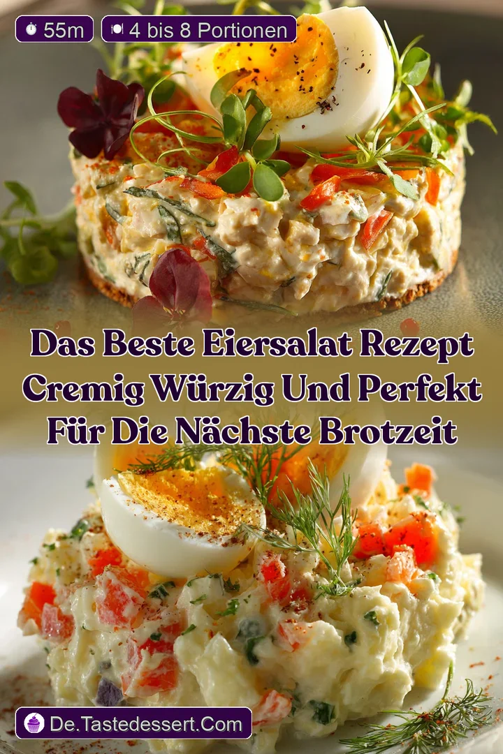Das beste Eiersalat Rezept Cremig w&uuml;rzig und perfekt f&uuml;r die n&auml;chste Brotzeit