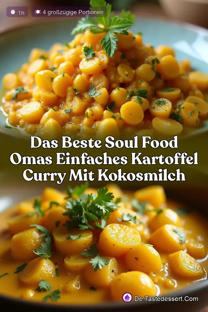 Das beste Soul Food Omas einfaches Kartoffel Curry mit Kokosmilch