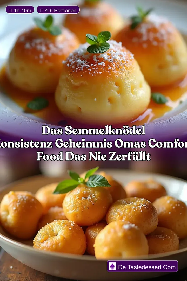 Das Semmelkn&ouml;del Konsistenz Geheimnis Omas Comfort Food das nie zerf&auml;llt